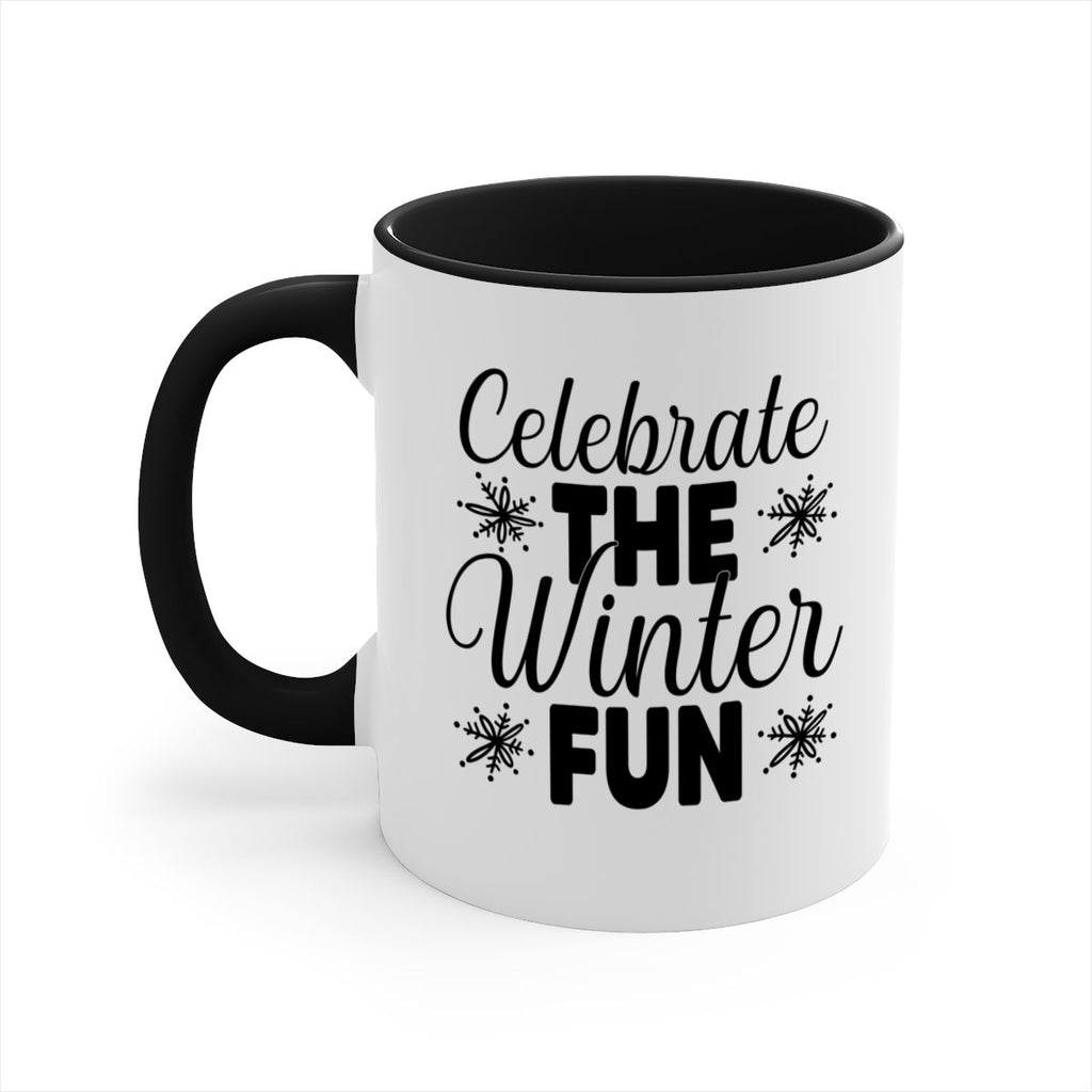 Celebrate the Winter Fun41#- winter-Mug / Coffee Cup