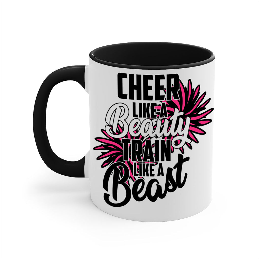 Cheer like a Beauty Train like a Beast 1388#- cheer-Mug / Coffee Cup