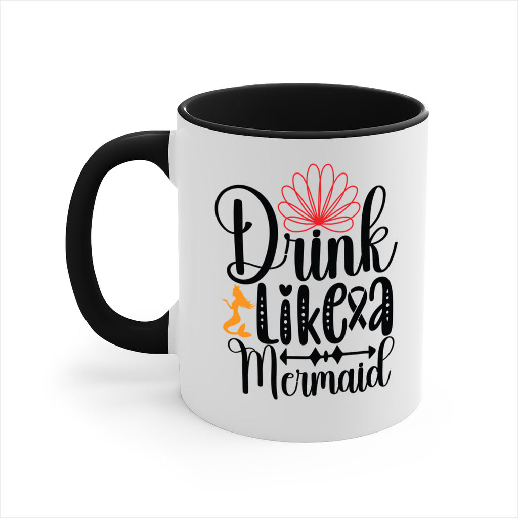 Drink Like a Mermaid 151#- mermaid-Mug / Coffee Cup
