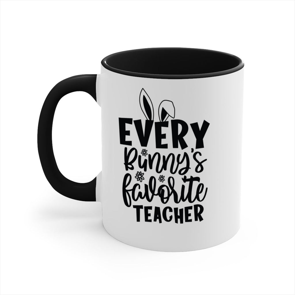 Every bunnys favorite teacher  135#- spring-Mug / Coffee Cup