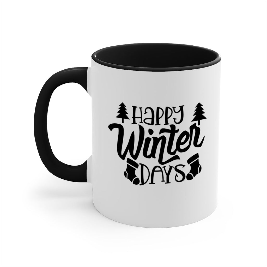 Happy Winter Days 122#- winter-Mug / Coffee Cup