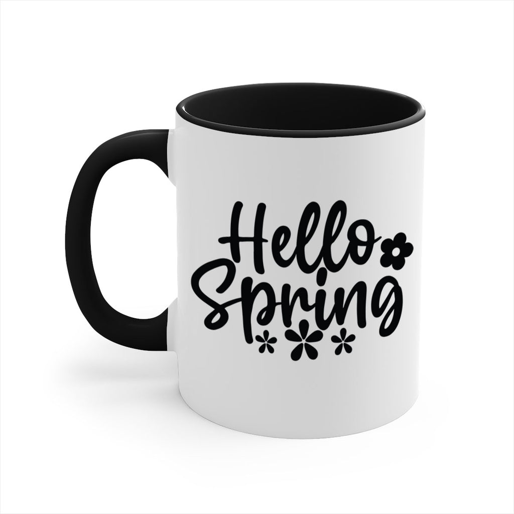 Hello spring  design 232#- spring-Mug / Coffee Cup