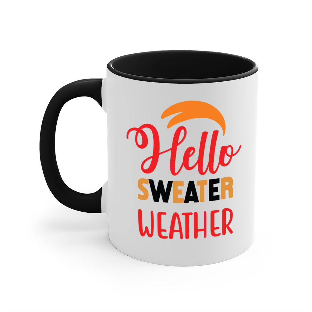 HelloSweaterWeather 301#- fall-Mug / Coffee Cup
