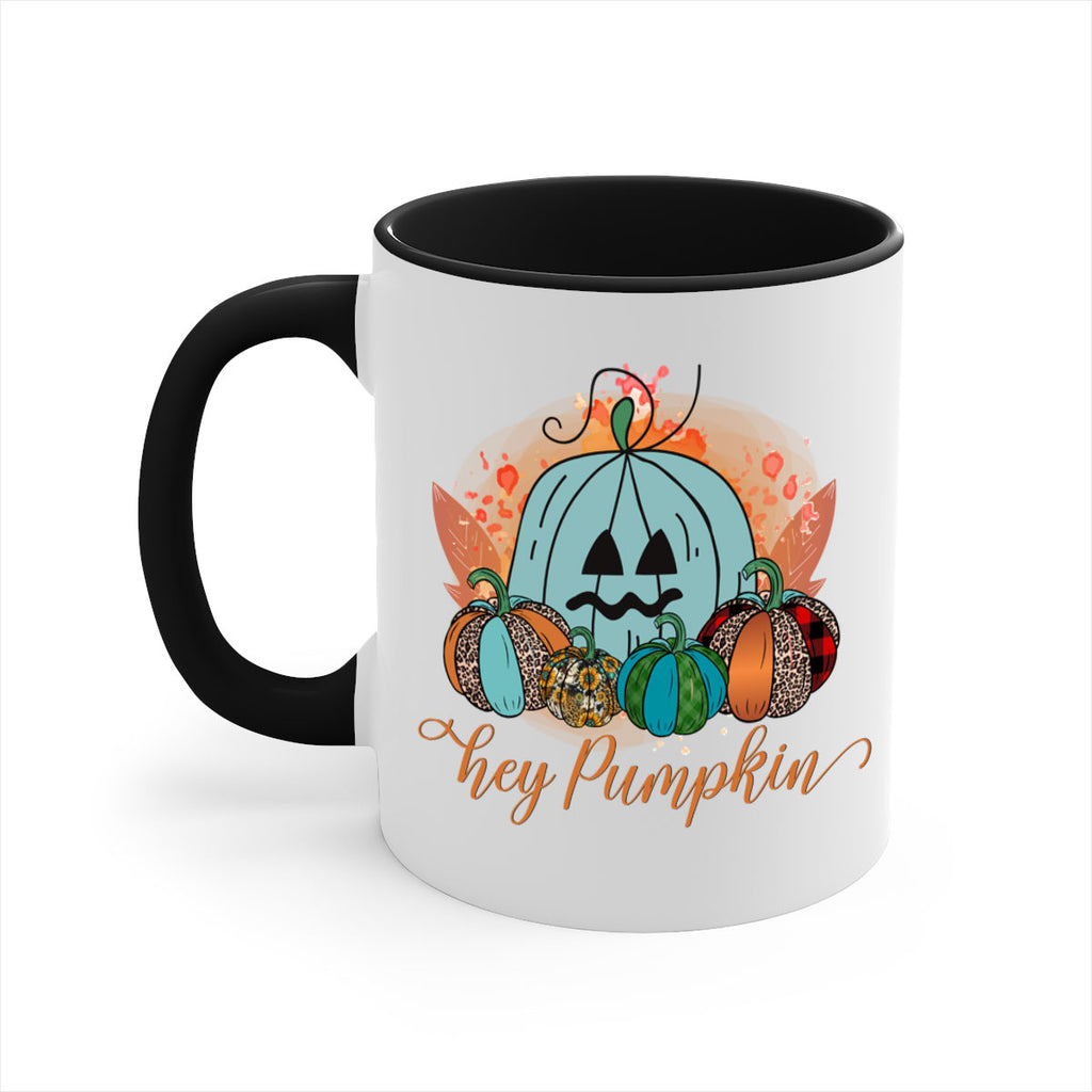 Hey Pumpkin 302#- fall-Mug / Coffee Cup
