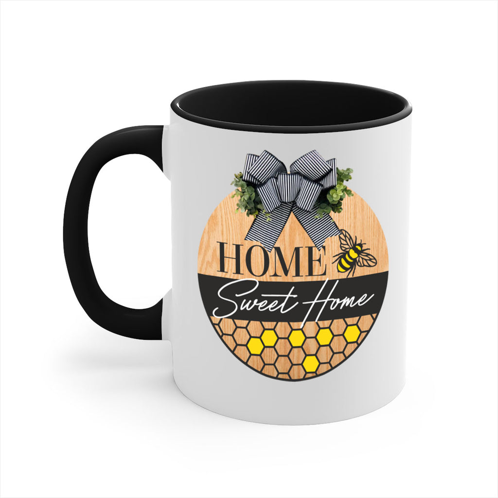 Home Sweet home bee and hive Mockup241#- spring-Mug / Coffee Cup