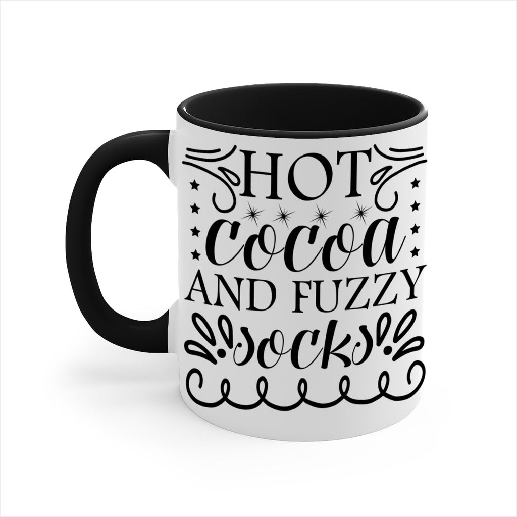 Hot Cocoa and Fuzzy Socks 217#- winter-Mug / Coffee Cup
