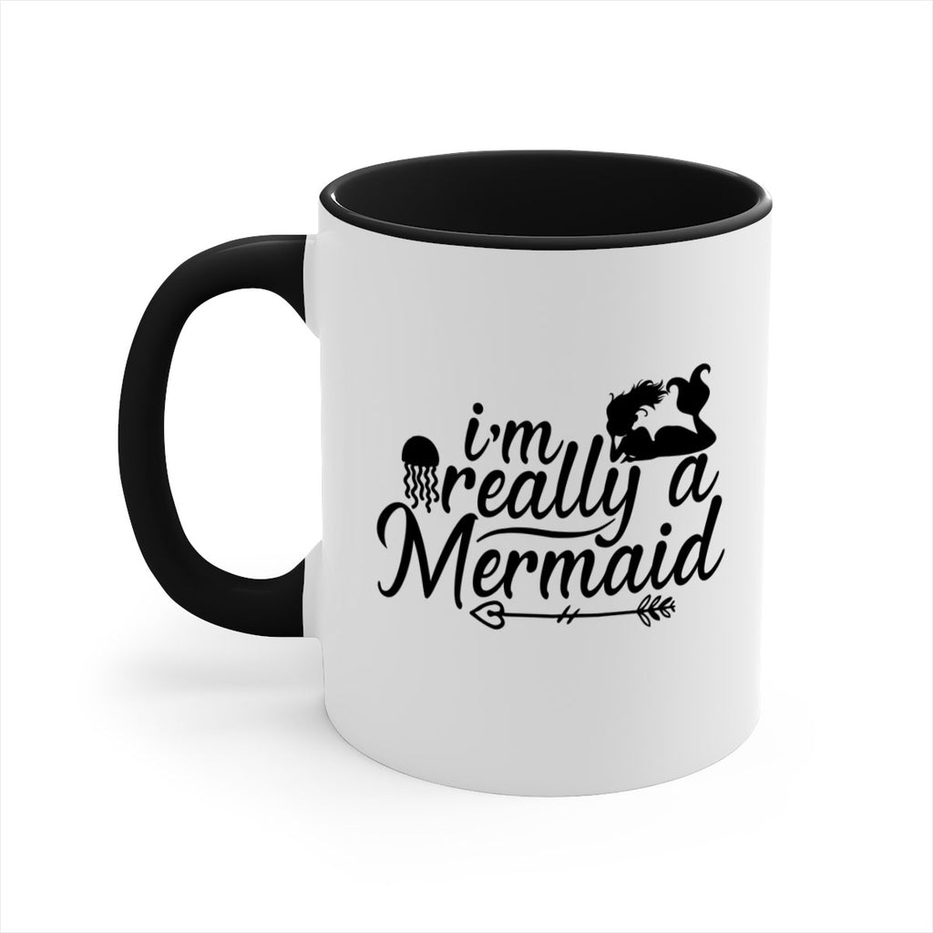 I m Really A Mermaid 213#- mermaid-Mug / Coffee Cup