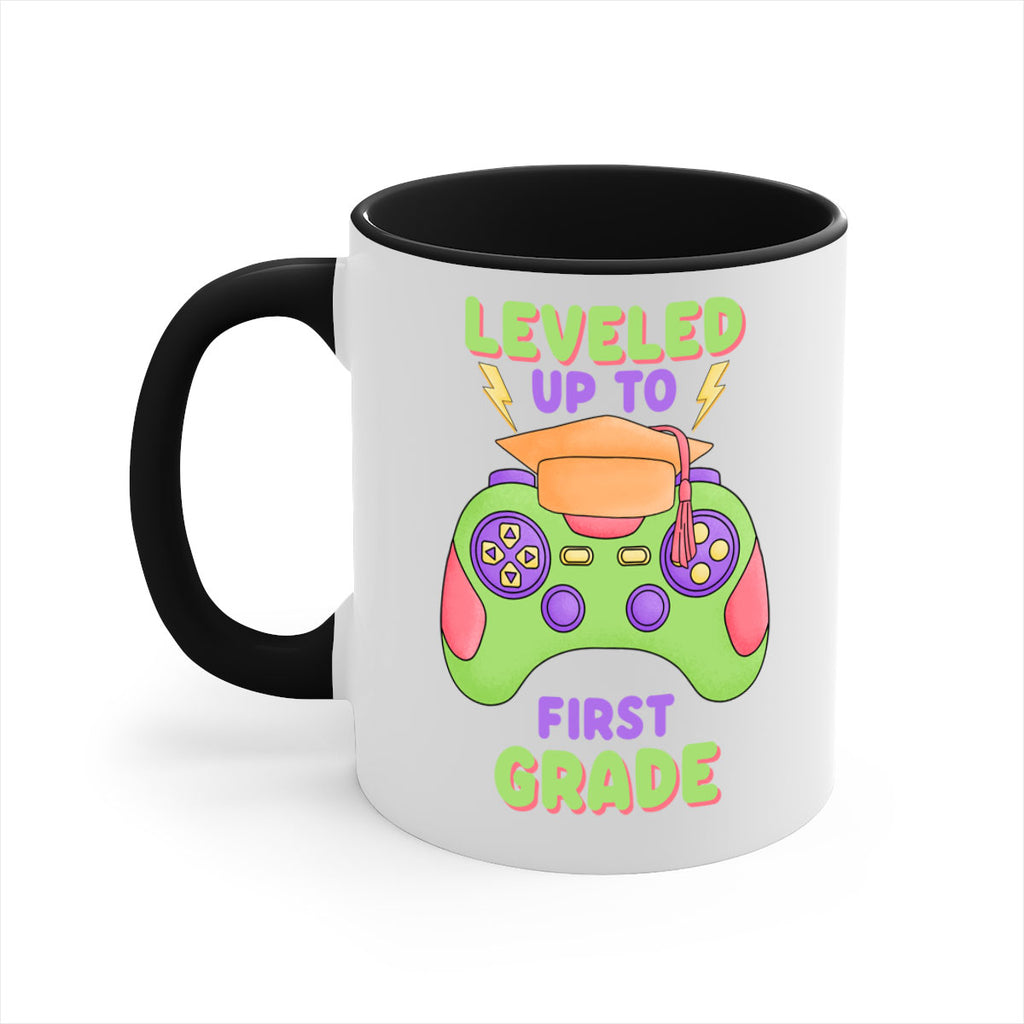 Leveled up to 1st Grade 10#- First Grade-Mug / Coffee Cup