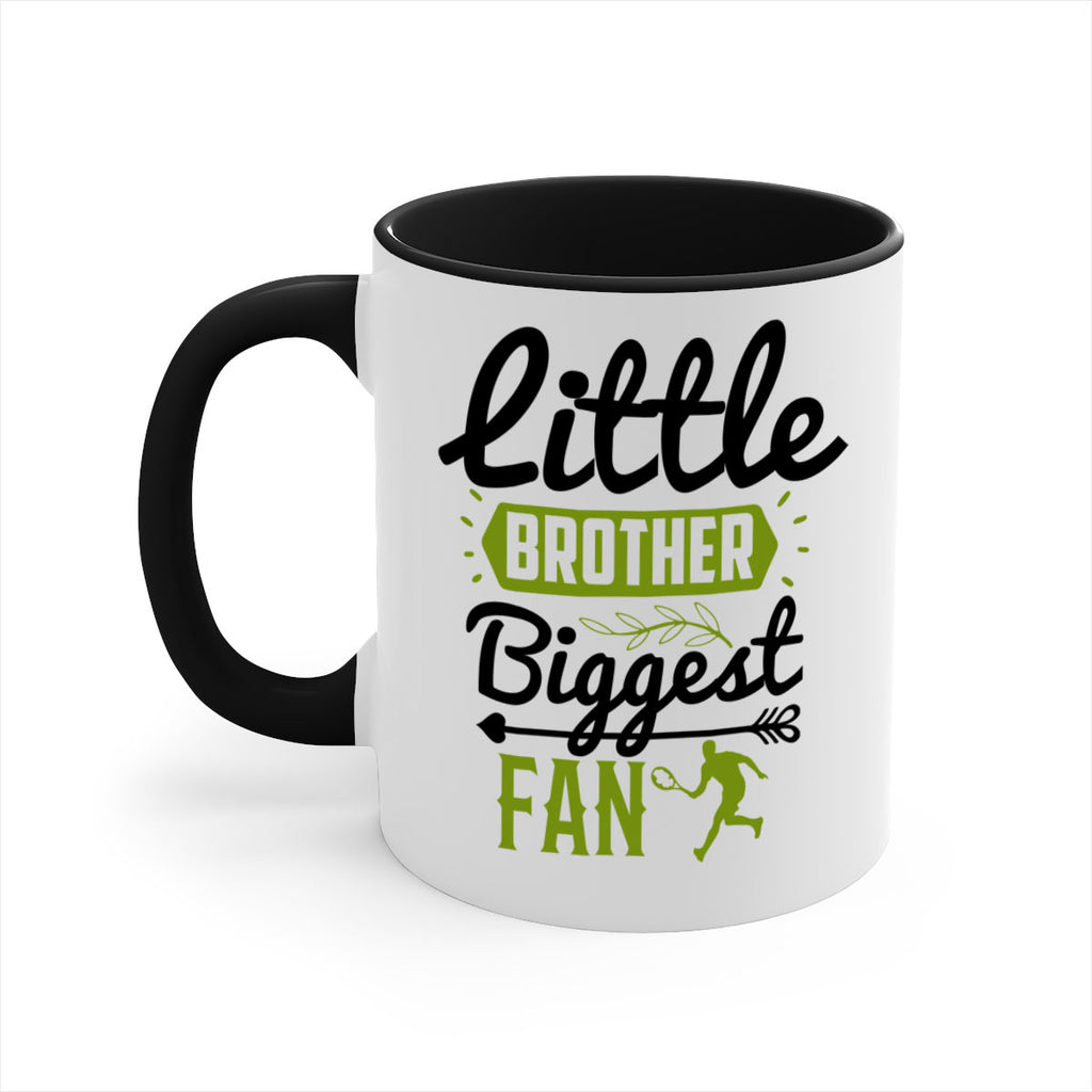 Little Brother Biggest Fan 892#- tennis-Mug / Coffee Cup