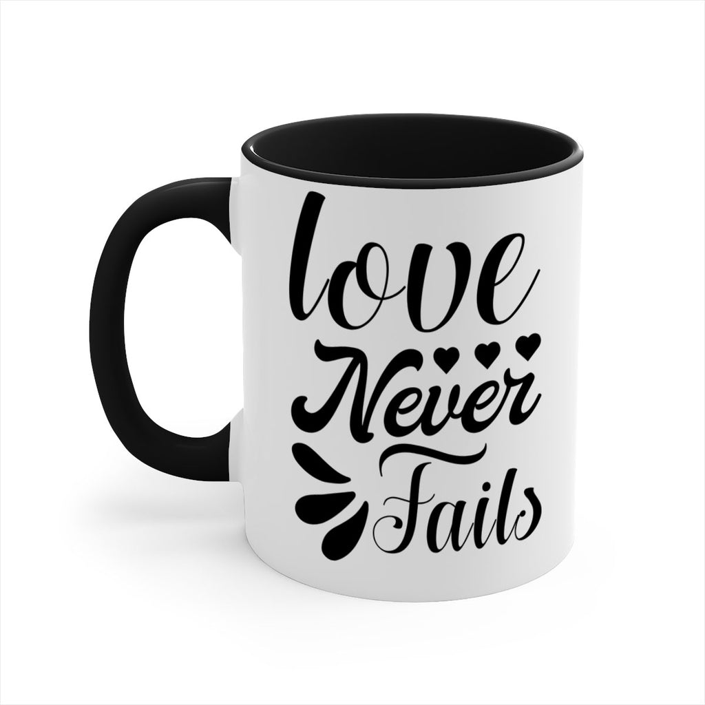 Love Never Fails 316#- winter-Mug / Coffee Cup