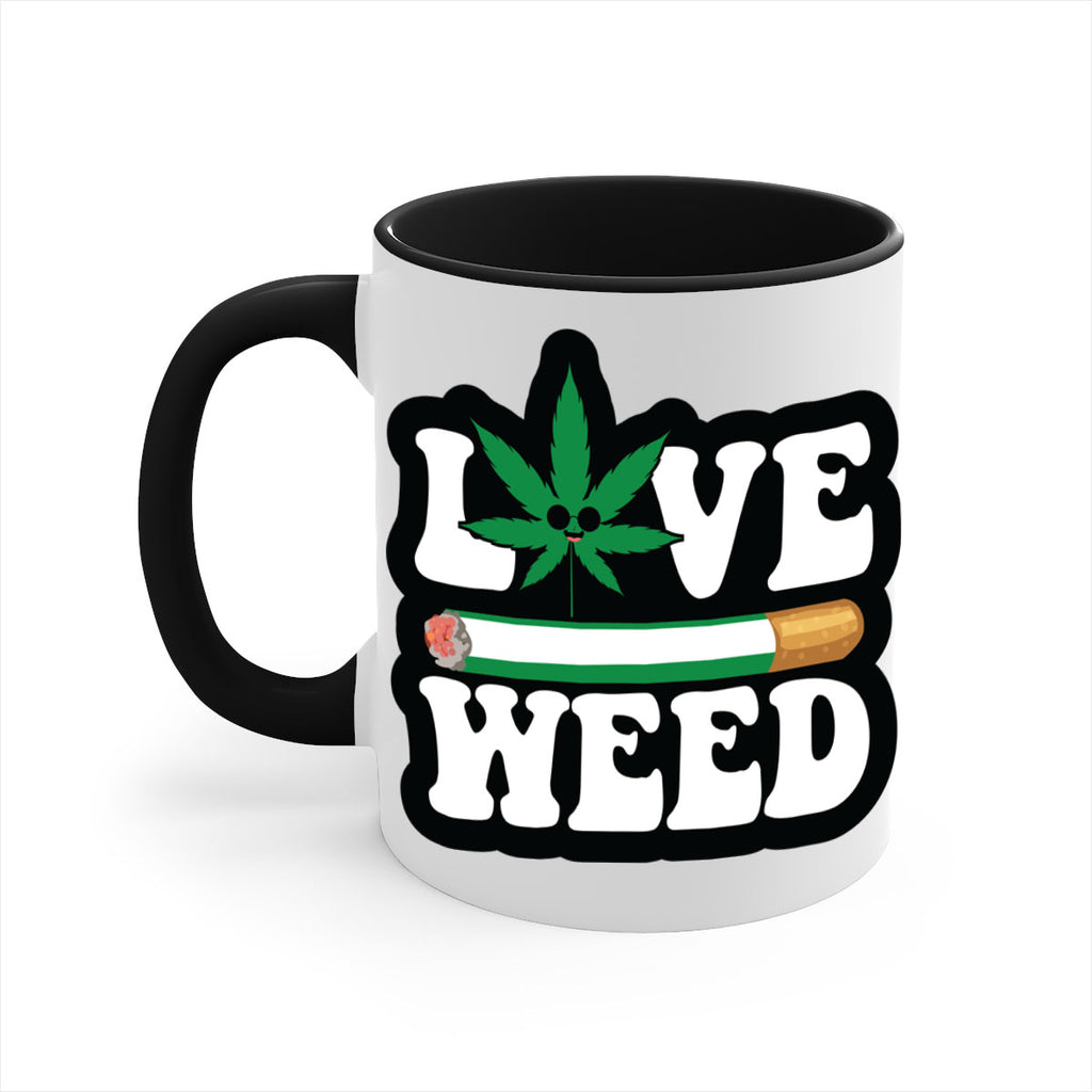 Love weed 194#- marijuana-Mug / Coffee Cup