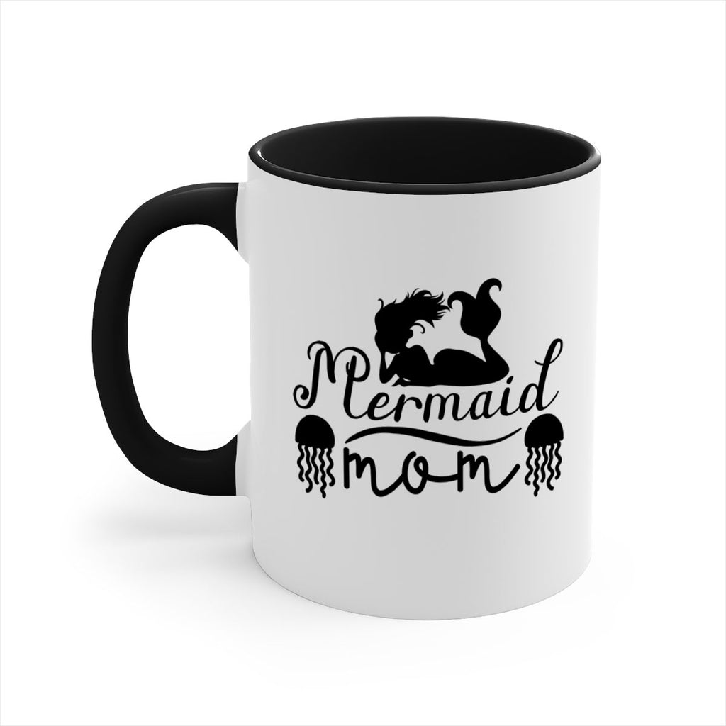 Mermaid Mom 373#- mermaid-Mug / Coffee Cup
