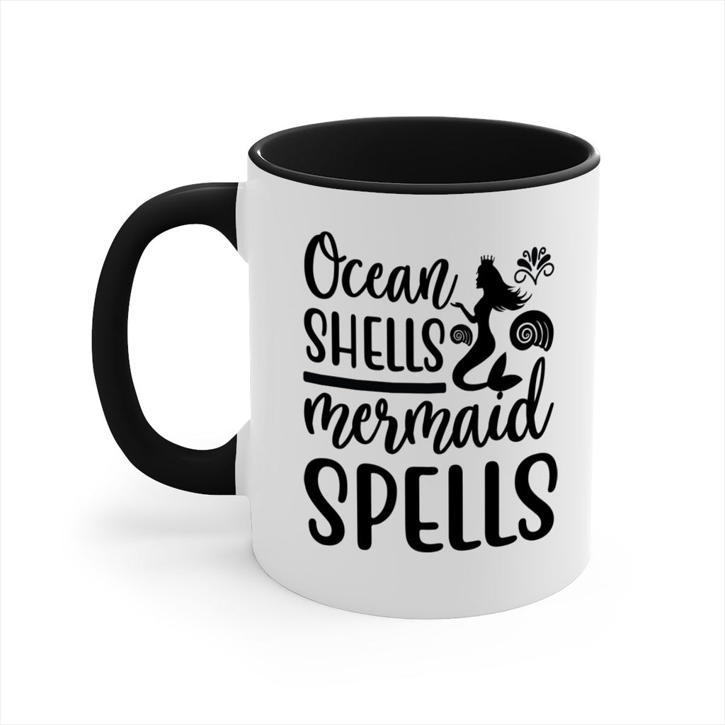 Ocean shells mermaid spells 522#- mermaid-Mug / Coffee Cup