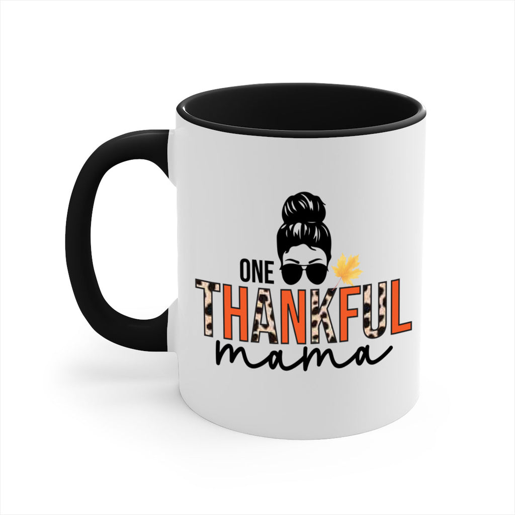 One thankful mama 463#- fall-Mug / Coffee Cup