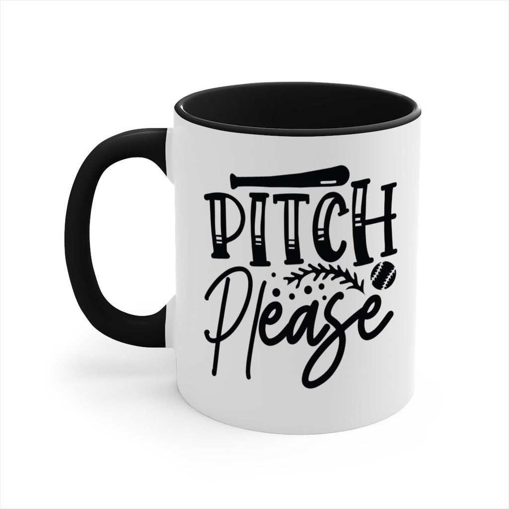 Pitch Please 2037#- baseball-Mug / Coffee Cup