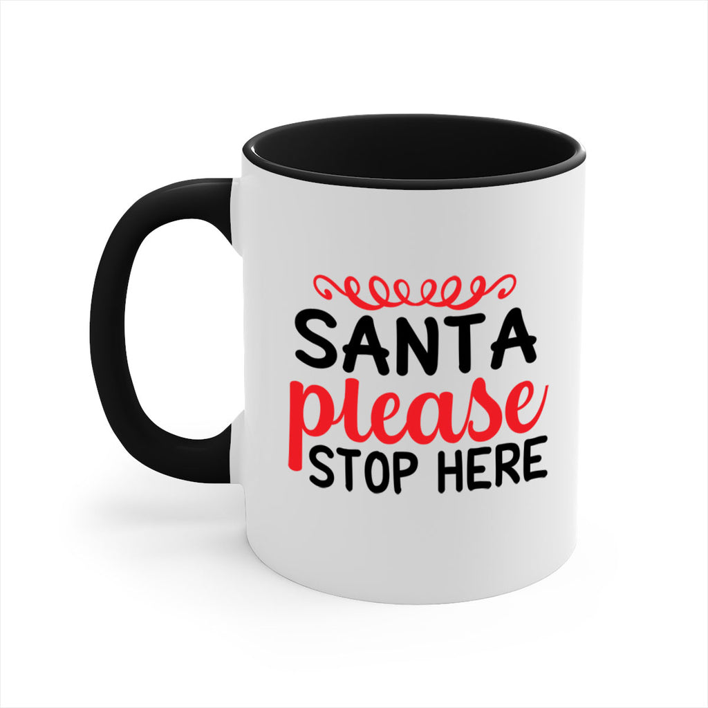 Santa please stop here 351#- winter-Mug / Coffee Cup