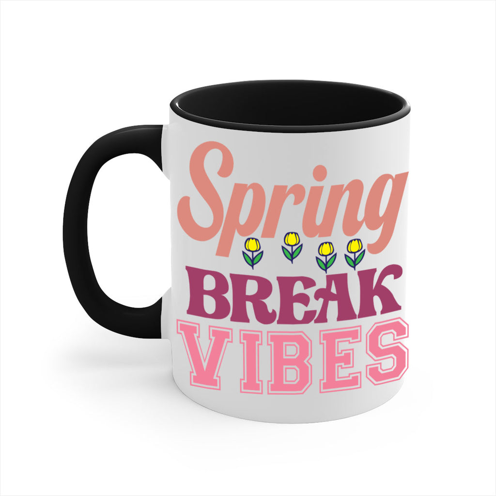 Spring Break Vibes  486#- spring-Mug / Coffee Cup