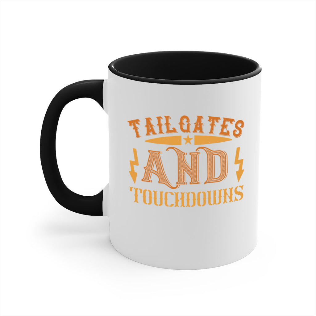 Tailgatege and touchdowns 370#- football-Mug / Coffee Cup