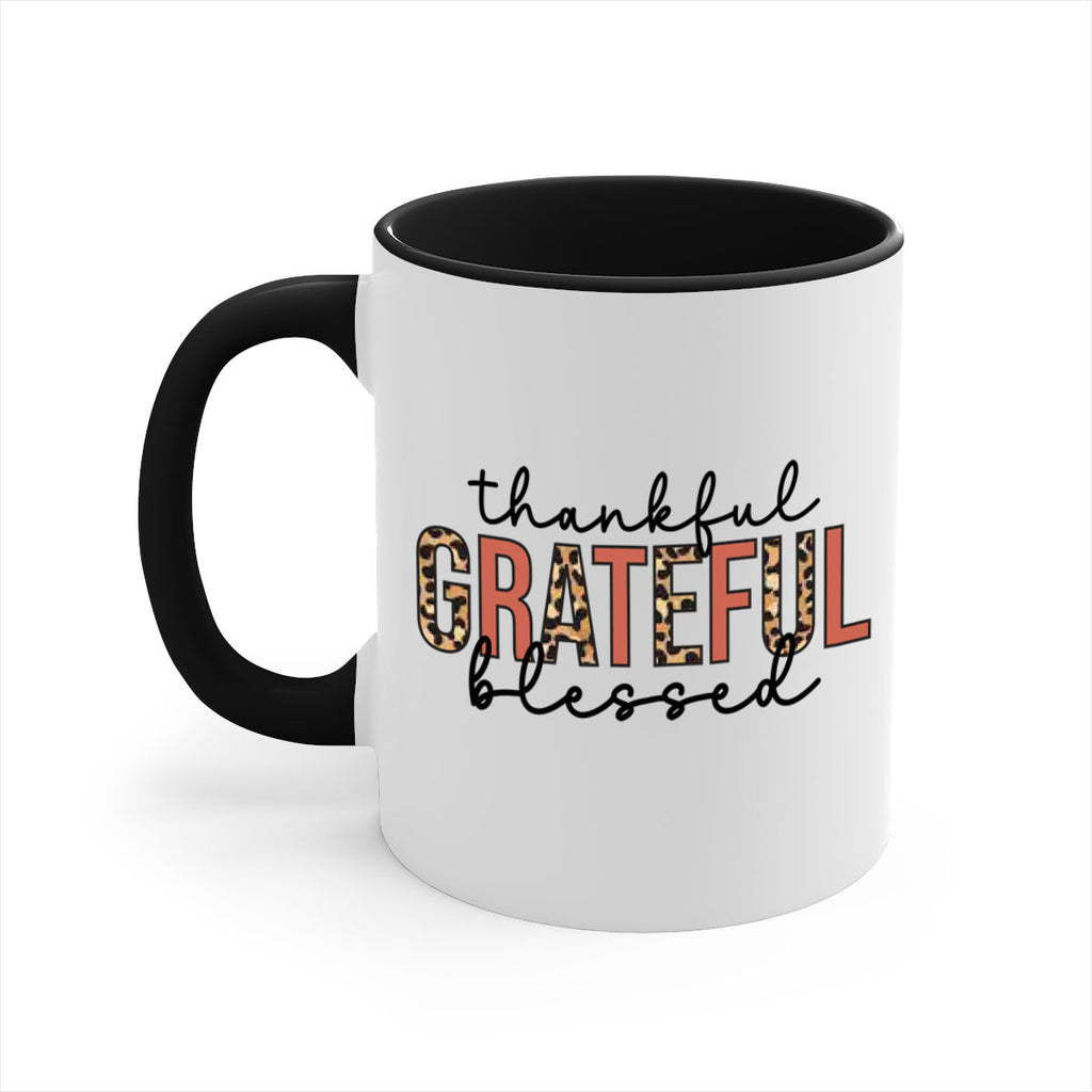 Thankful grateful blessed 602#- fall-Mug / Coffee Cup