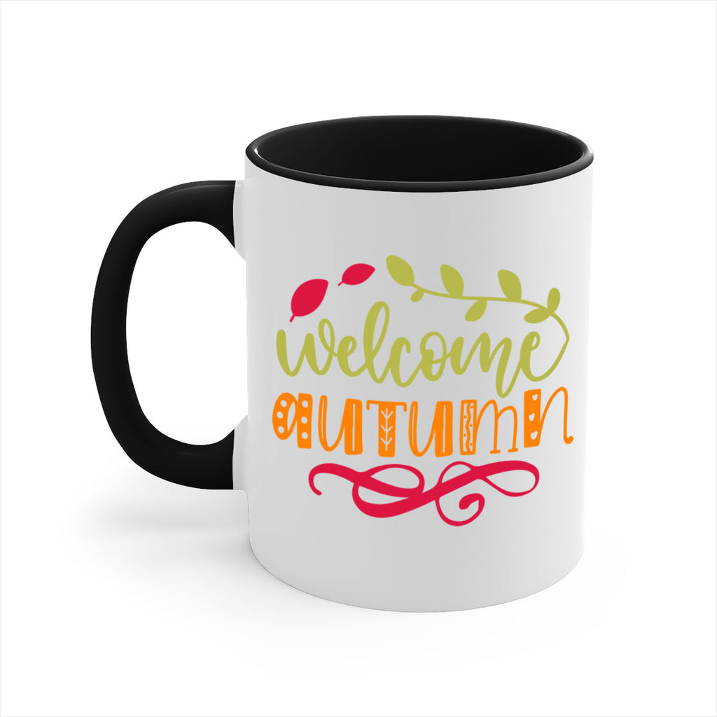 Welcome Autumn 629#- fall-Mug / Coffee Cup