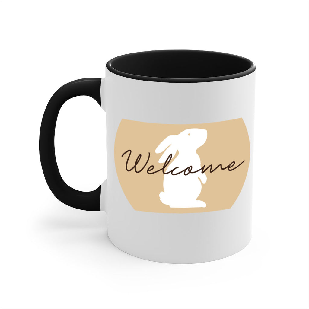 Welcome Bunny569#- spring-Mug / Coffee Cup