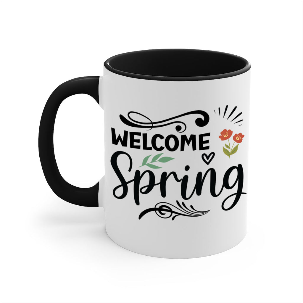 Welcome Spring  598#- spring-Mug / Coffee Cup