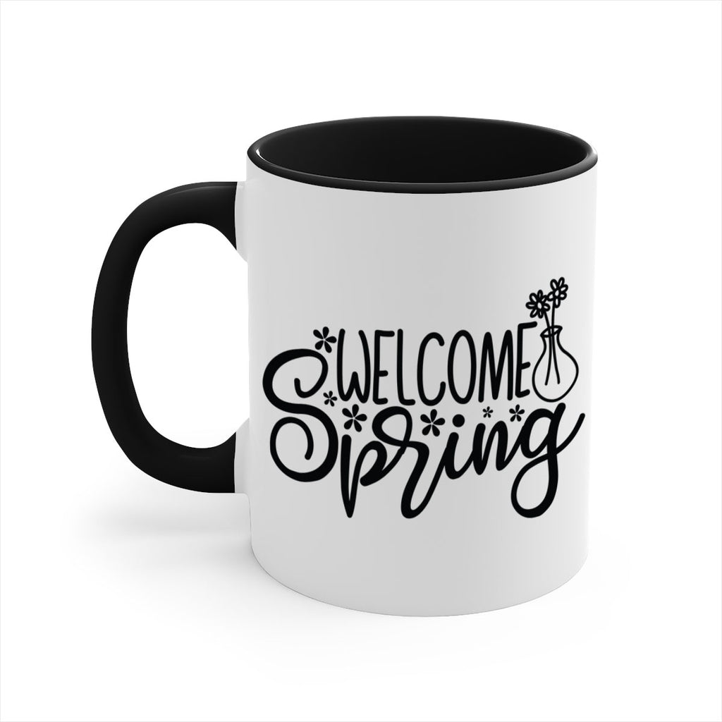 Welcome spring  design 599#- spring-Mug / Coffee Cup