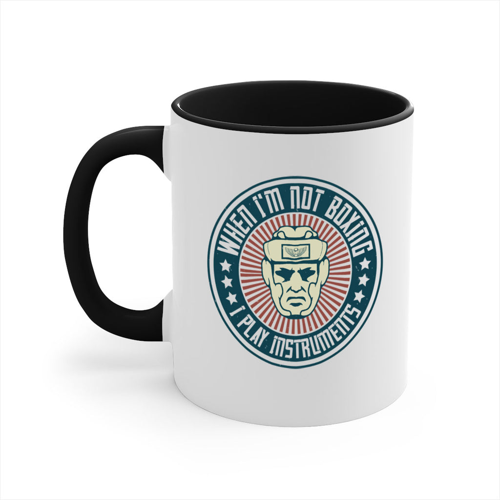 When Im not boxing I play instruments 1754#- boxing-Mug / Coffee Cup