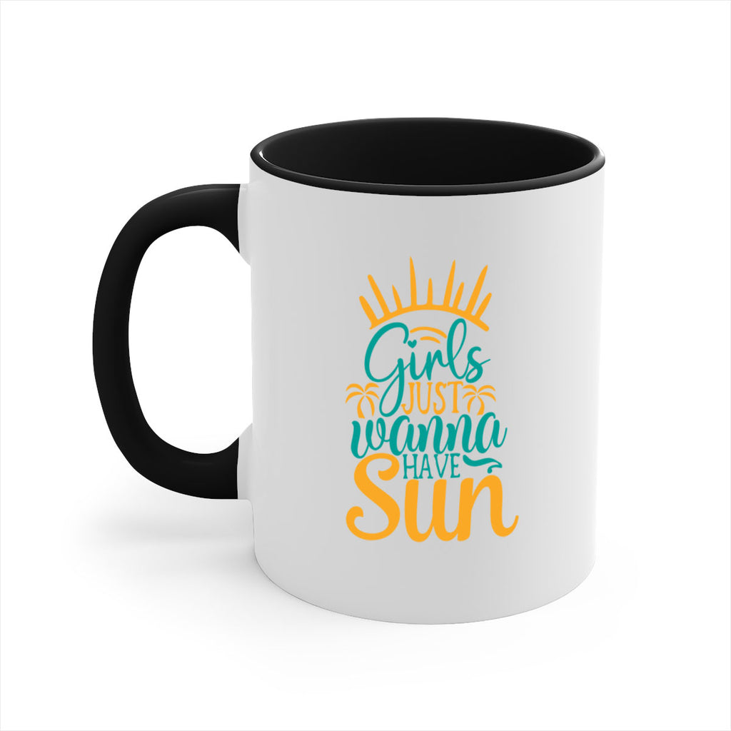 girls just wanna have sun Style 102#- Summer-Mug / Coffee Cup