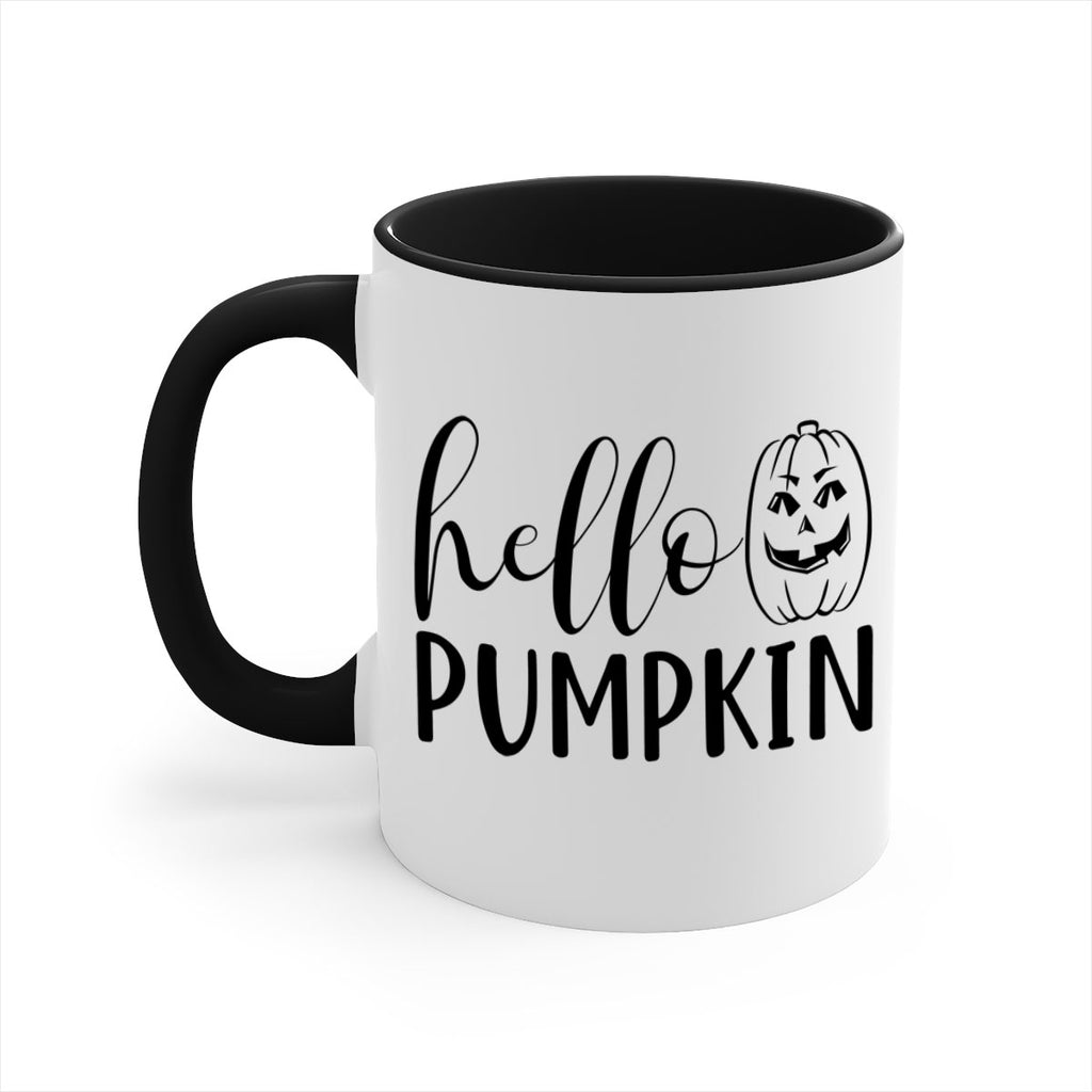hello pumpkin 287#- fall-Mug / Coffee Cup