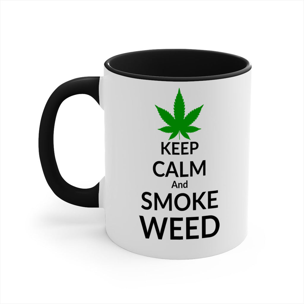 keep calm and smoke weed 173#- marijuana-Mug / Coffee Cup