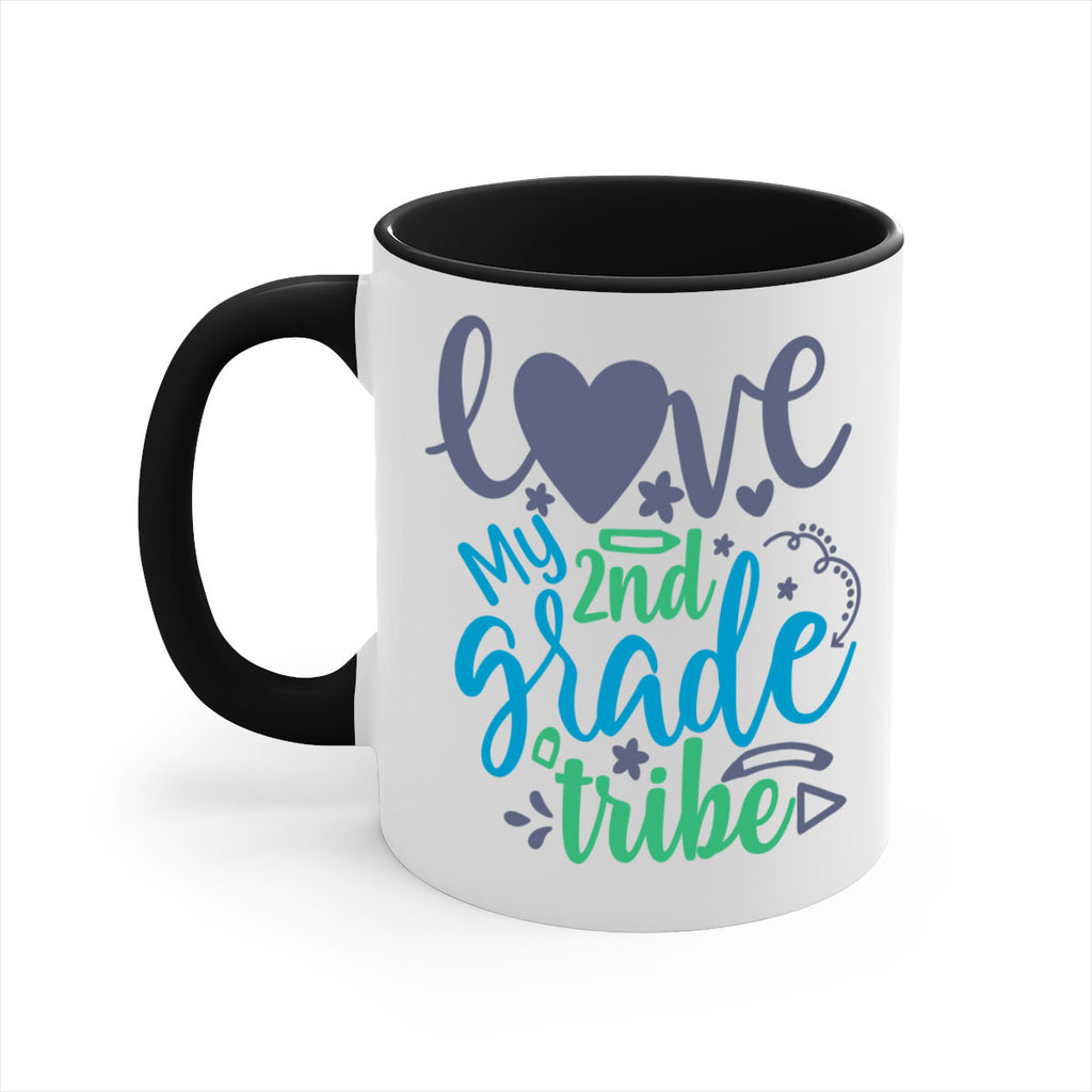 love my 2nd grade tribe 9#- second grade-Mug / Coffee Cup