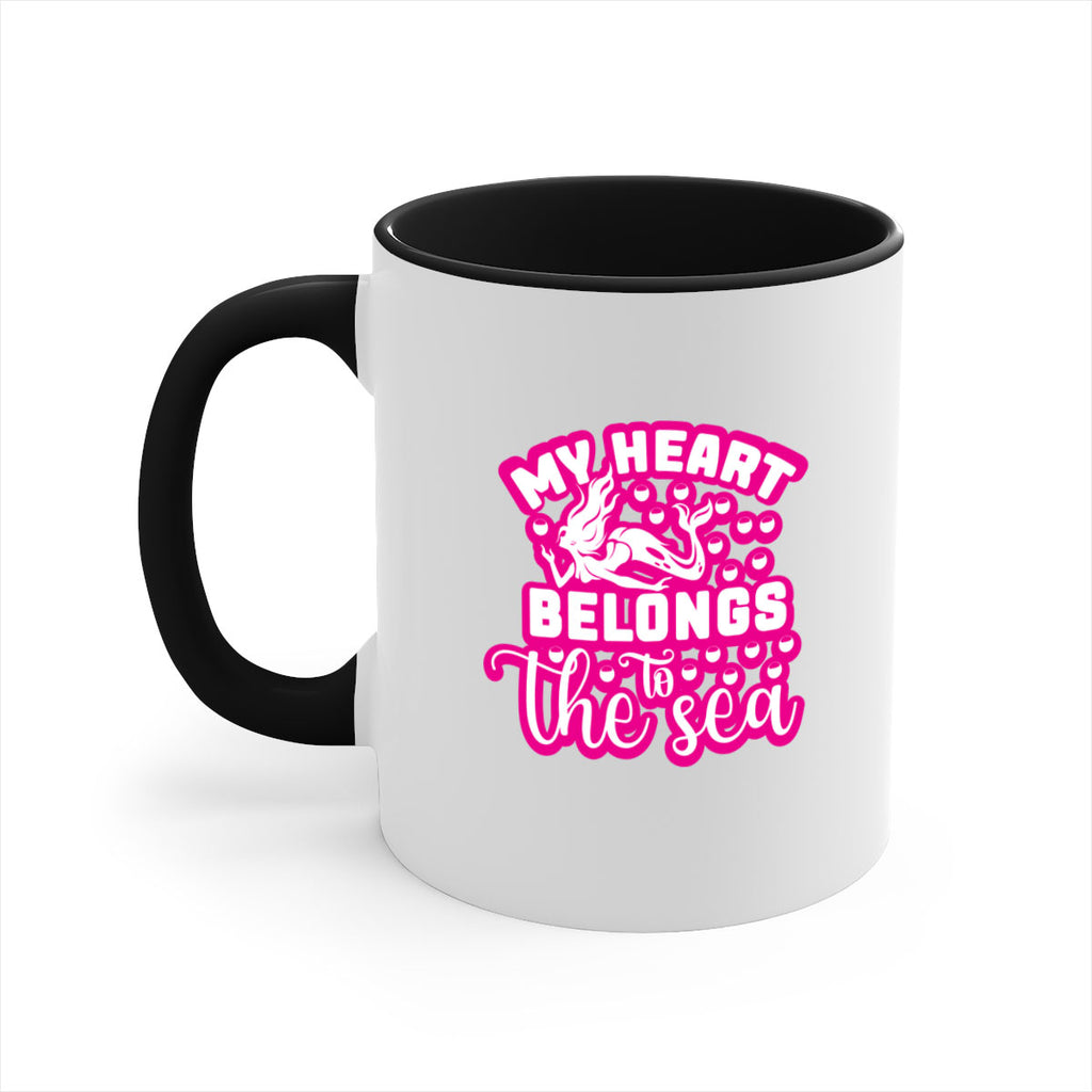 my heart belongs to the sea 515#- mermaid-Mug / Coffee Cup