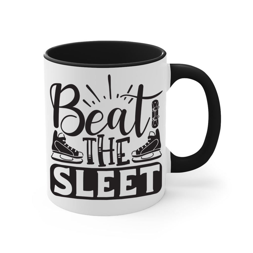 Beat the sleet 24#- winter-Mug / Coffee Cup