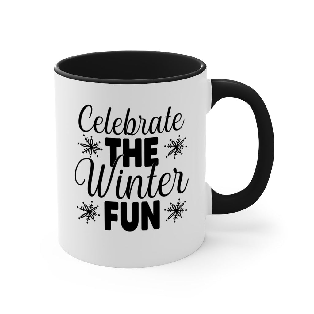 Celebrate the Winter Fun41#- winter-Mug / Coffee Cup