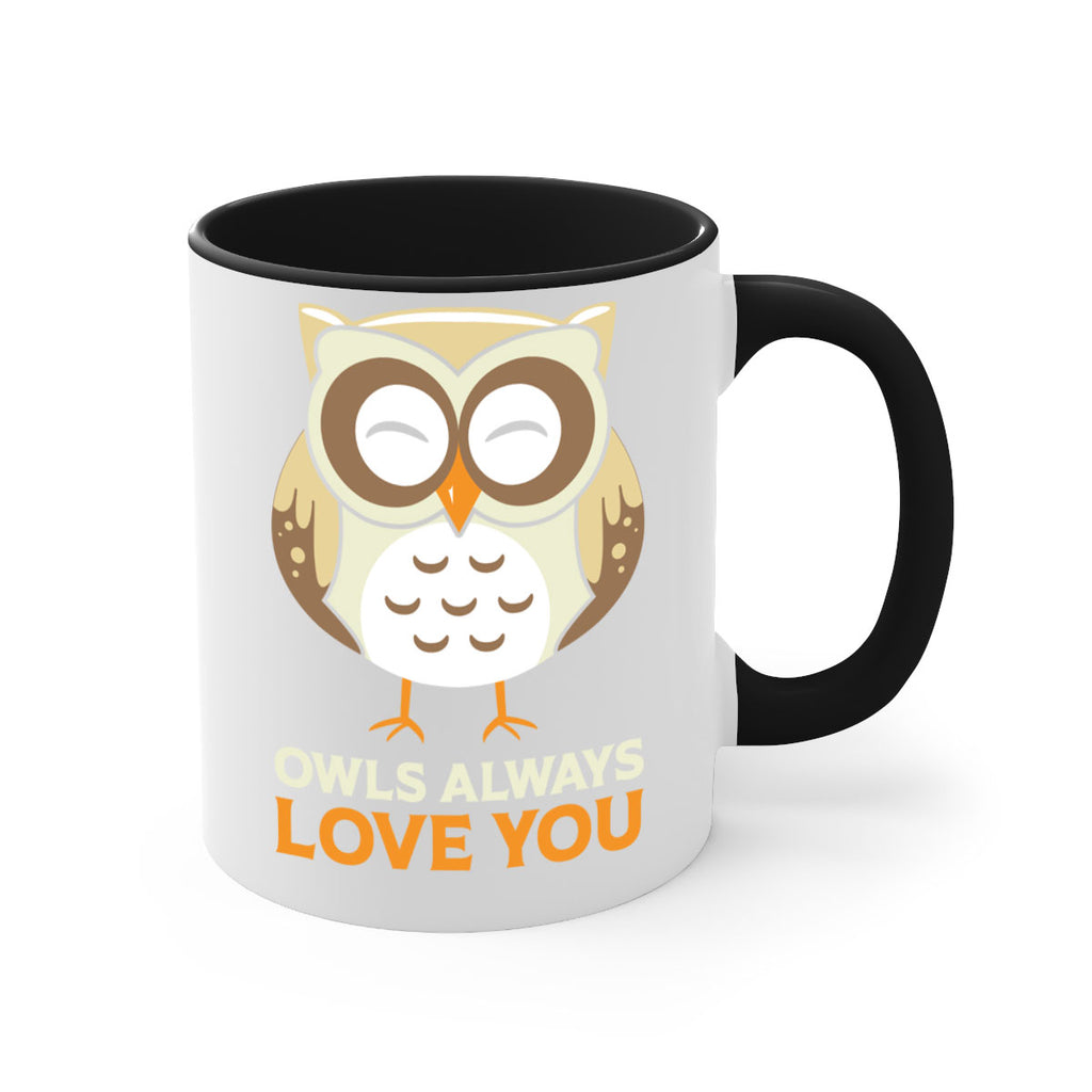Cute Owl Always Love You A TurtleRabbit 3#- owl-Mug / Coffee Cup