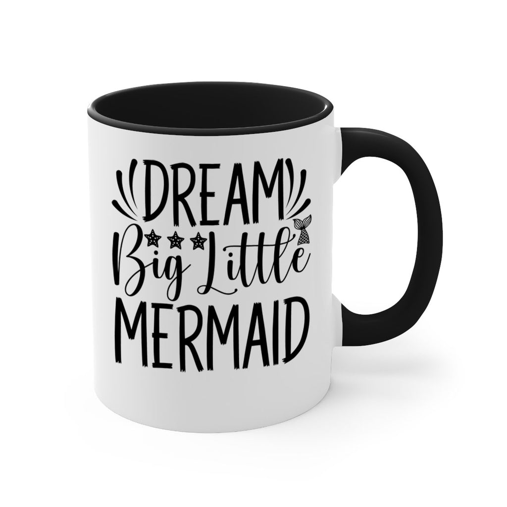 Dream Big Little Mermaid 126#- mermaid-Mug / Coffee Cup