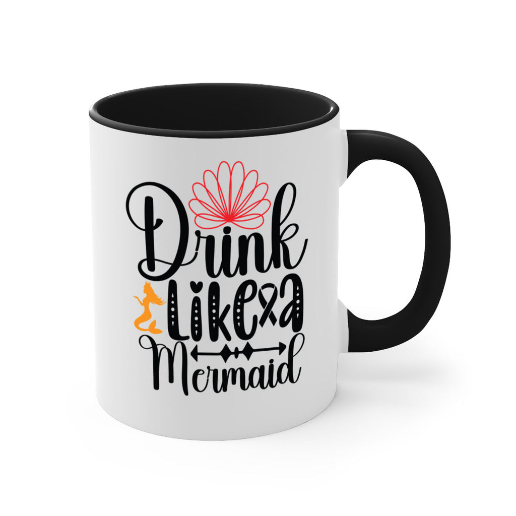Drink Like a Mermaid 151#- mermaid-Mug / Coffee Cup