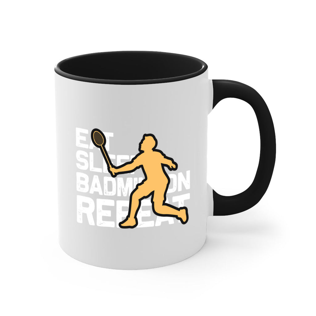 Eat 1286#- badminton-Mug / Coffee Cup