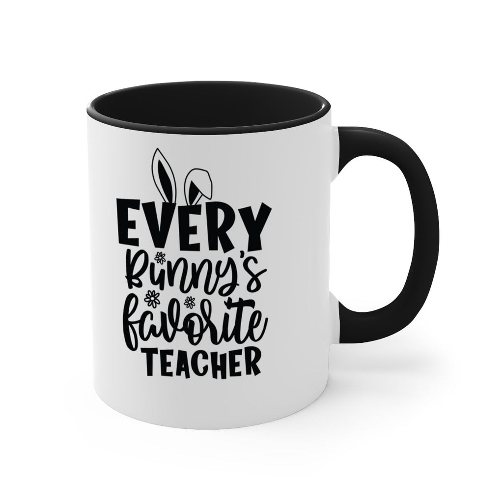 Every bunnys favorite teacher  135#- spring-Mug / Coffee Cup