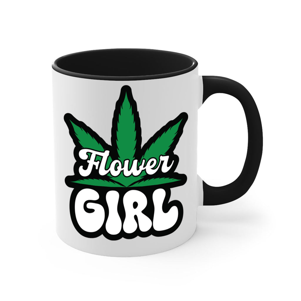 Flower girl 85#- marijuana-Mug / Coffee Cup