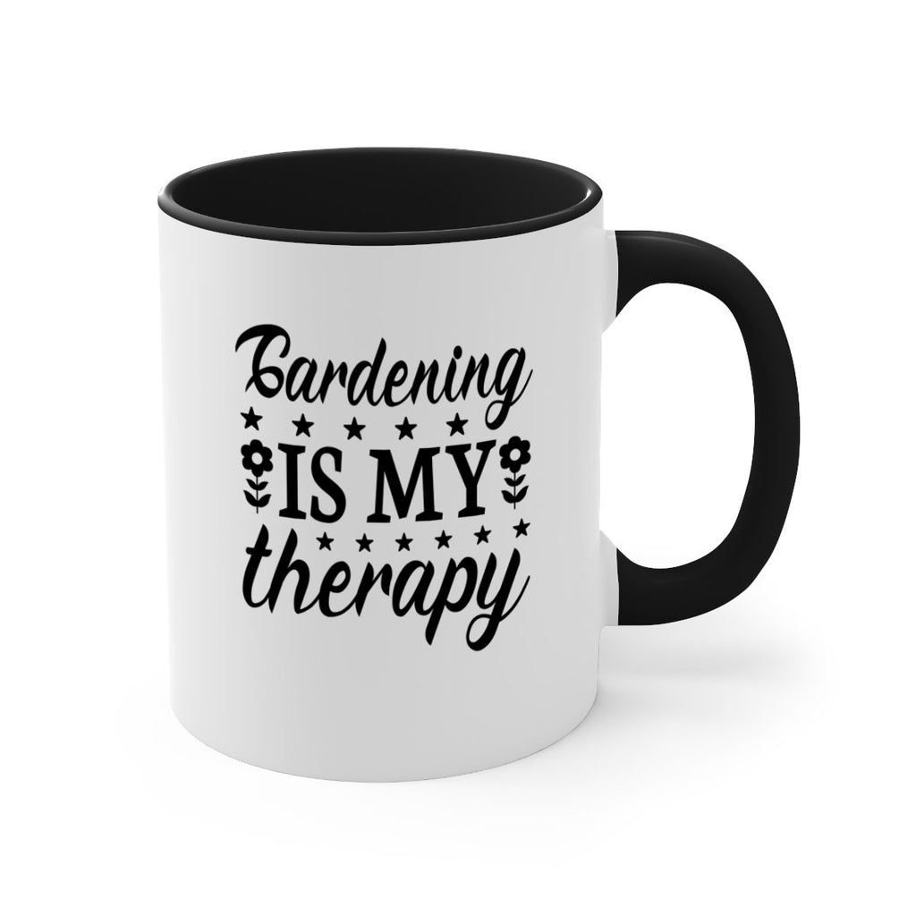 Gardening is my therapy  146#- spring-Mug / Coffee Cup