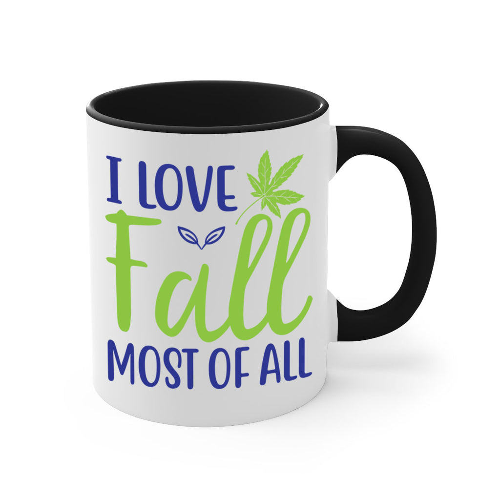 I Love Fall Most of All 329#- fall-Mug / Coffee Cup