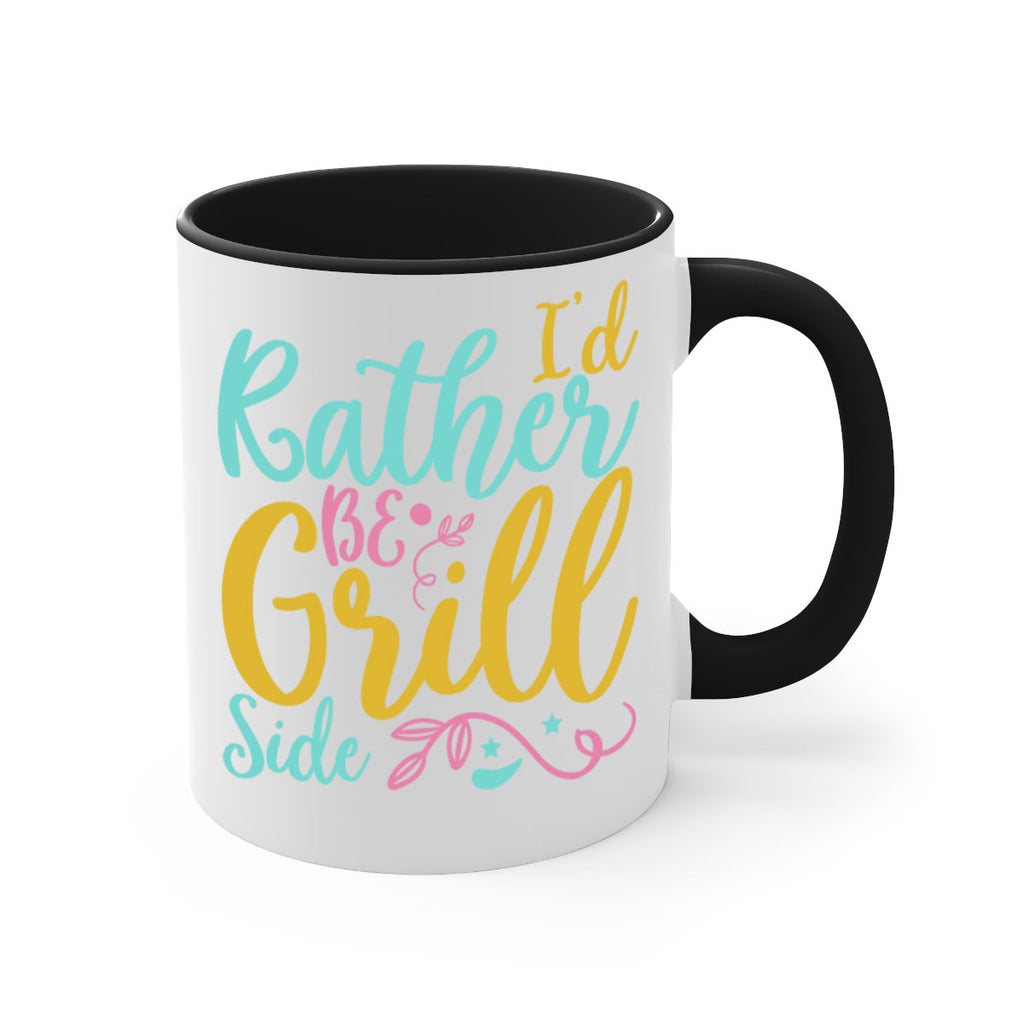 ID RATHER BE GRILL SIDE Style 62#- Summer-Mug / Coffee Cup