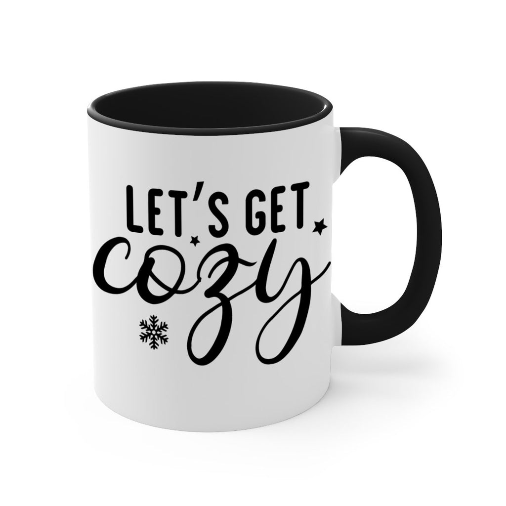 Lets Get Cozy287#- winter-Mug / Coffee Cup