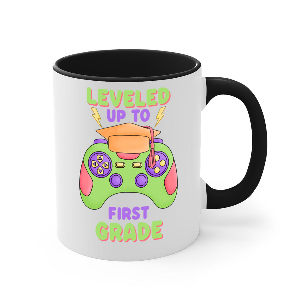 Leveled up to 1st Grade 10#- First Grade-Mug / Coffee Cup