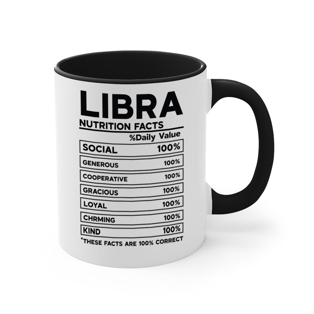 Libra Nutrition Facts 318#- zodiac-Mug / Coffee Cup