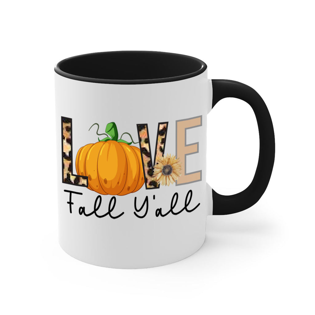 Love FALL YAll 410#- fall-Mug / Coffee Cup
