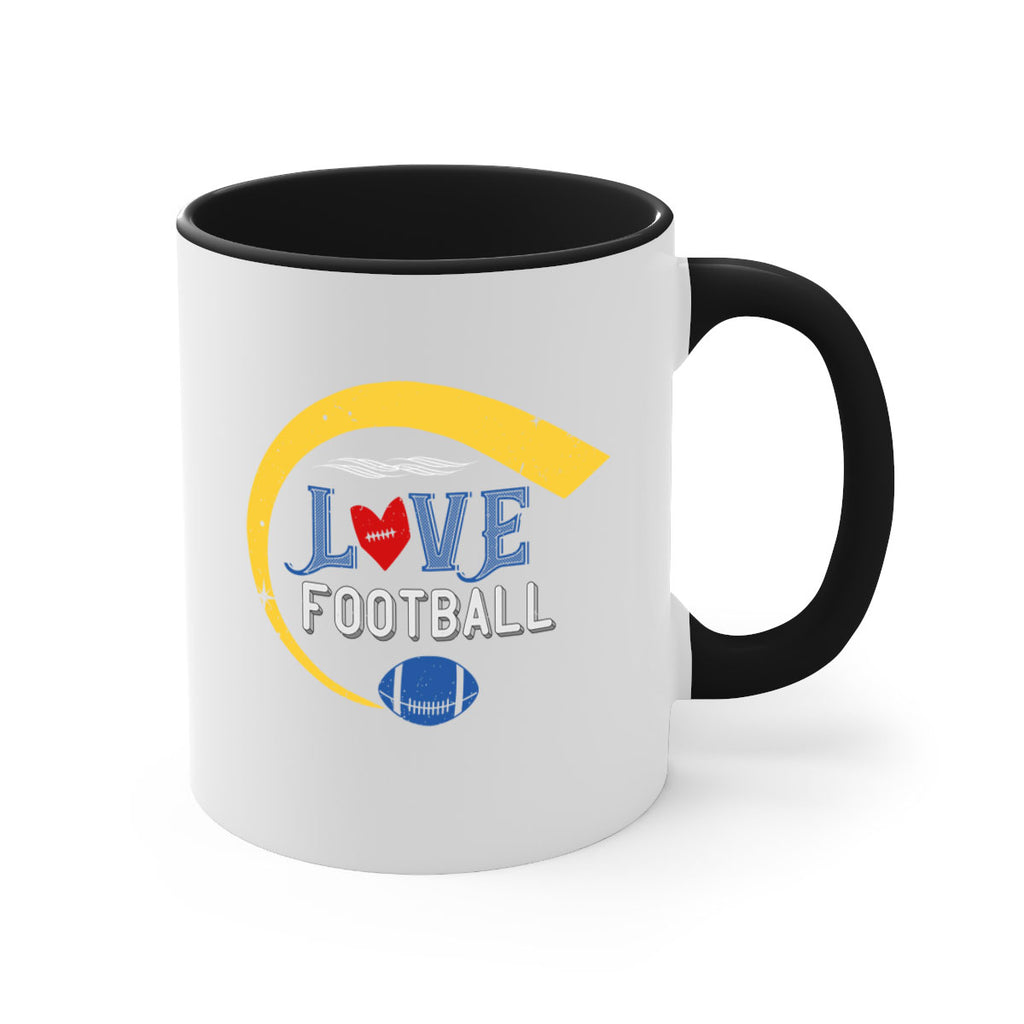 Love football 733#- football-Mug / Coffee Cup