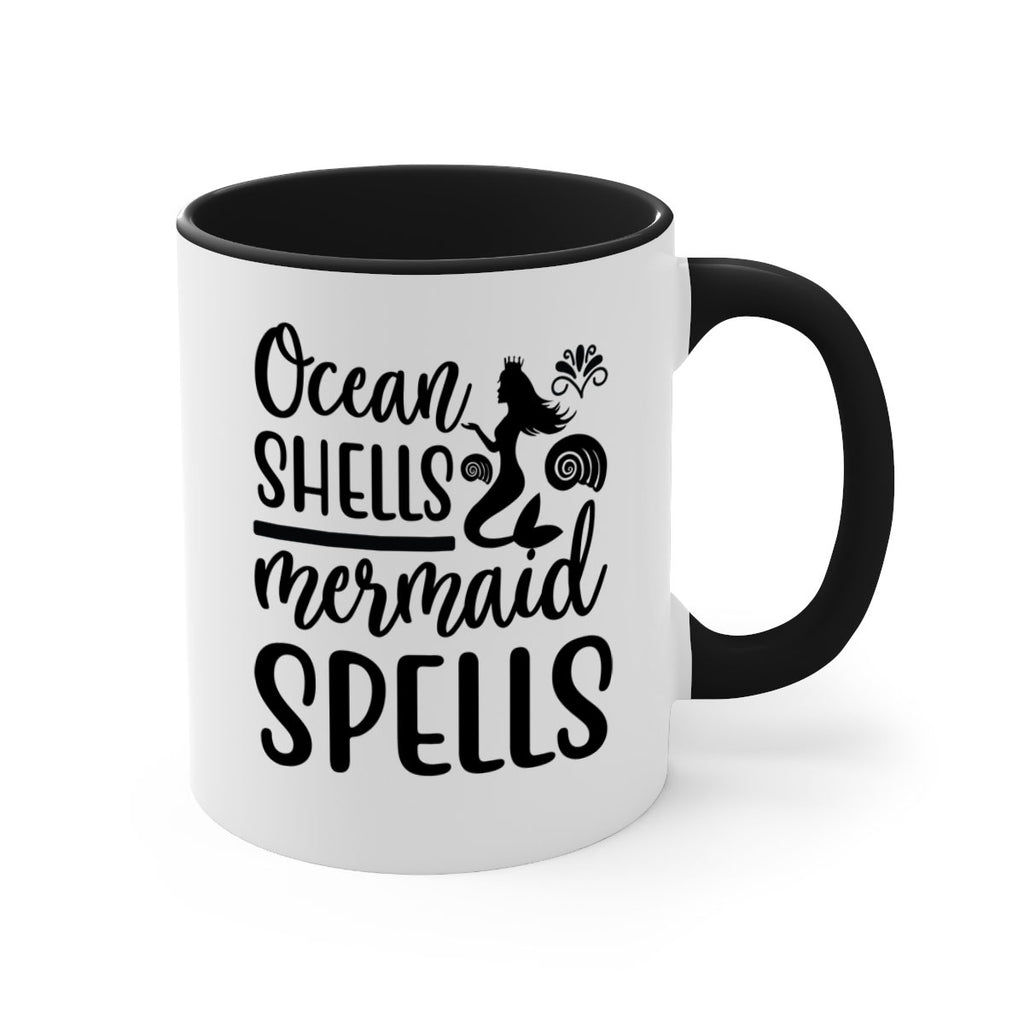 Ocean shells mermaid spells 522#- mermaid-Mug / Coffee Cup